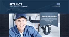 Desktop Screenshot of petrillosplumbing.com